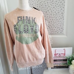 Light Peach Pink Floyd Sweatshirt